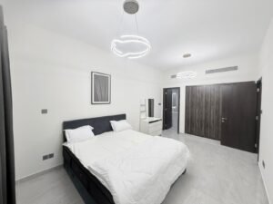 Modern 1 BHK holiday home at T-03, Spain Cluster, International City, Dubai.