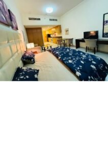 Premium holiday home rental at Lincoln Park Westside, Arjan, Dubai by Hadreen Vacation Homes